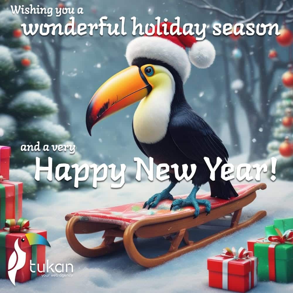 Tukanos take a (well-deserved!) break: Merry Christmas & A Happy New Year from Tukan Agency